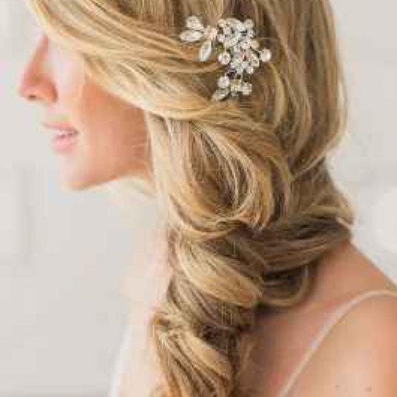 CAPRICE COMB BIDES & HAIRPINS ROSE GOLD TONE - Picture 2 of 2